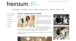 Desktop Screenshot of freiraum-berlin.info
