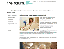 Tablet Screenshot of freiraum-berlin.info